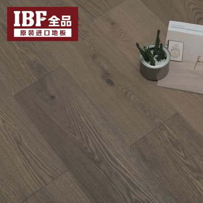 IBF全品地板 典雅系列 1139010886    原产地：德国 阿尔卑斯山灰褐色橡木地板