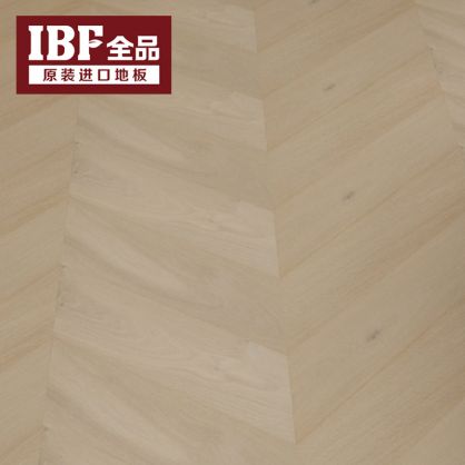 IBF全品进口地板 海湾橡木鱼骨拼地板 580x130x15mm*12片   0.78/12pcs
