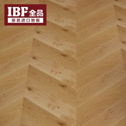 IBF全品进口地板 莱赫橡木鱼骨拼地板 580x130x15   0.9048/12pcs